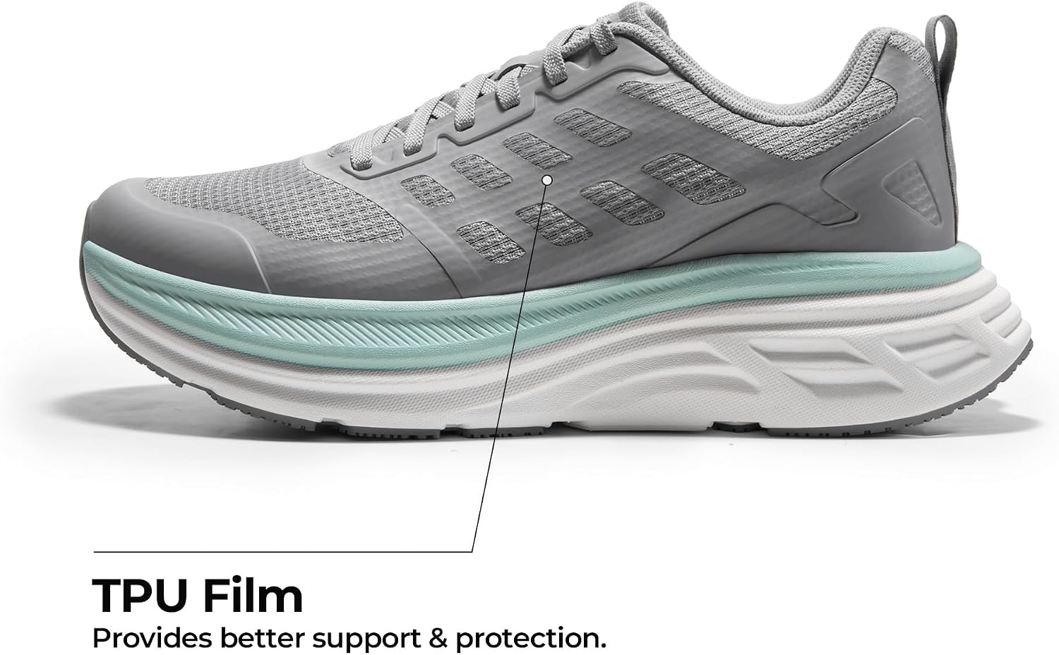 Thumbnail 6 de NORTIV 8 Women's Walking Shoes: Cushioned, Comfortable, Breathable Sneakers