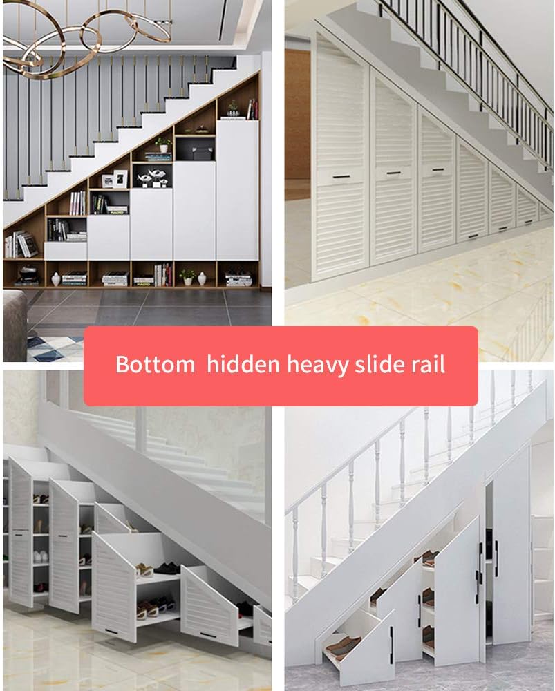 Thumbnail 6 de AOLISHENG Bottom Mount Heavy Duty Drawer Runners 120kg 🪚