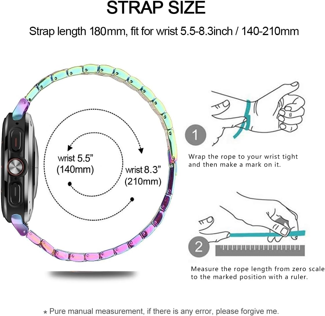 Detalle 2 de DEALELE Strap and Bezel Cover for Samsung Galaxy Watch Ultra 47mm (2025/2024) – Bling Rhinestone Stainless Steel