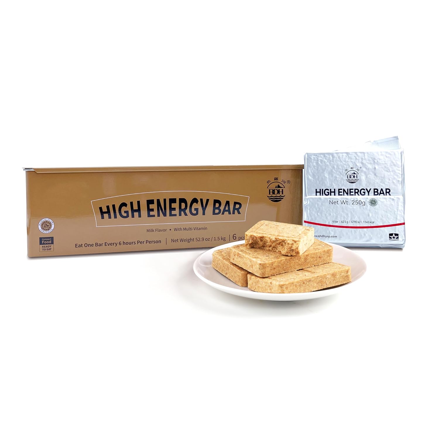 Detalle de Emergency Food Ration Bars 20 Jahre đ„«