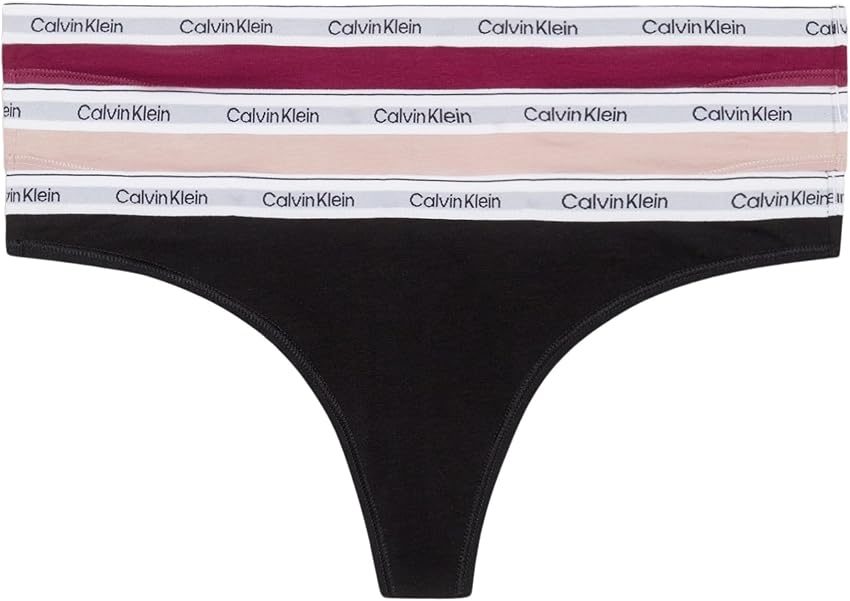 Thumbnail 3 de Calvin Klein Pack de 3 Braguitas Tanga Mujer 🖤