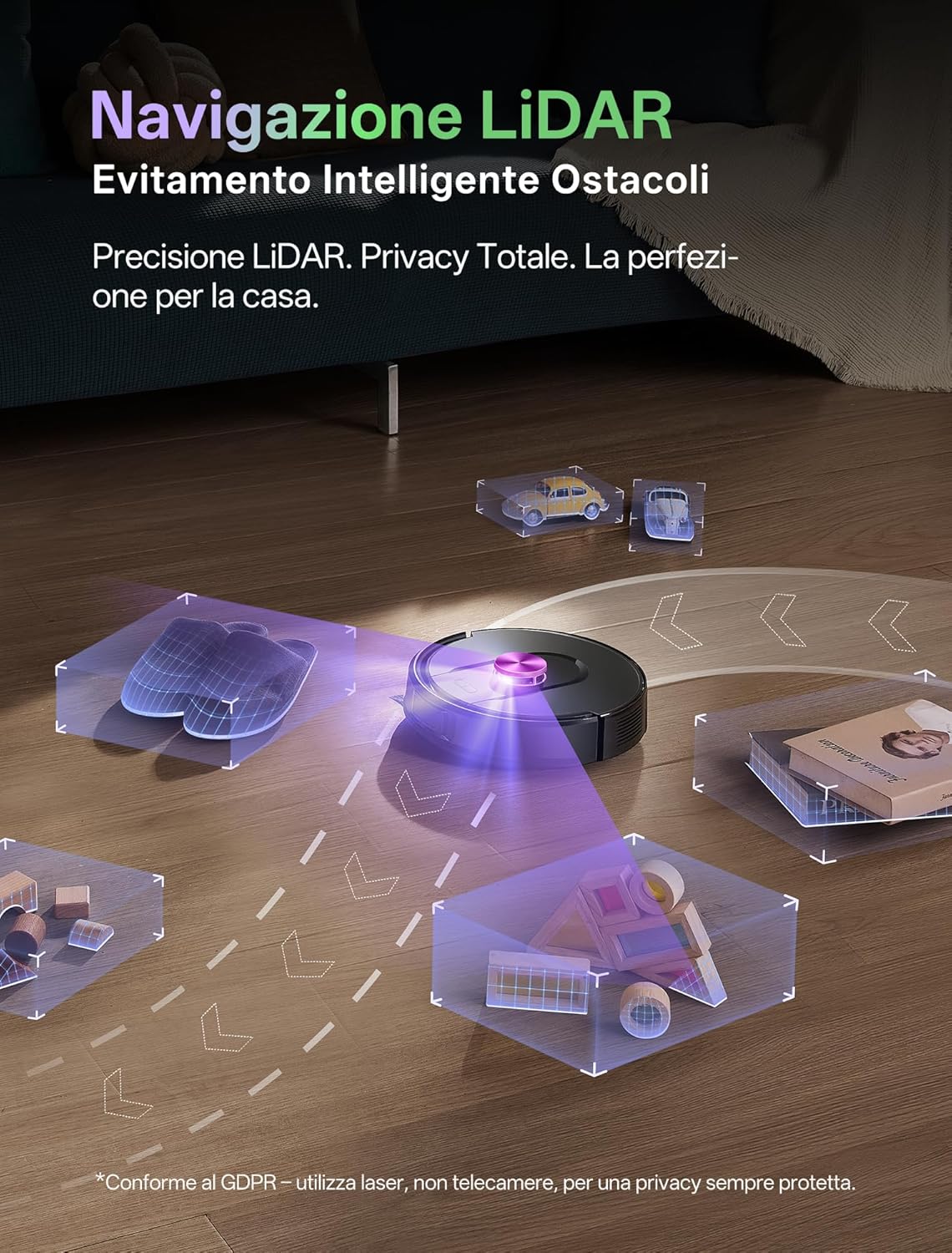 Detalle 2 de Vexilar W15 Robot Aspirapolvere 10000Pa