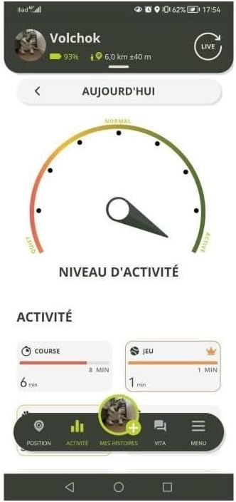 Detalle de Kippy EVO GPS per Cani e Gatti: Localizzatore impermeabile con tracciamento salute e recinti digitali