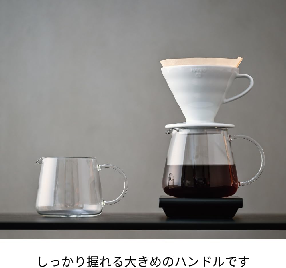 Thumbnail 1 de HARIO V60 バリスタサーバー 600 VBS-60 耐熱ガラス製・目盛りなし・電子レンジ対応