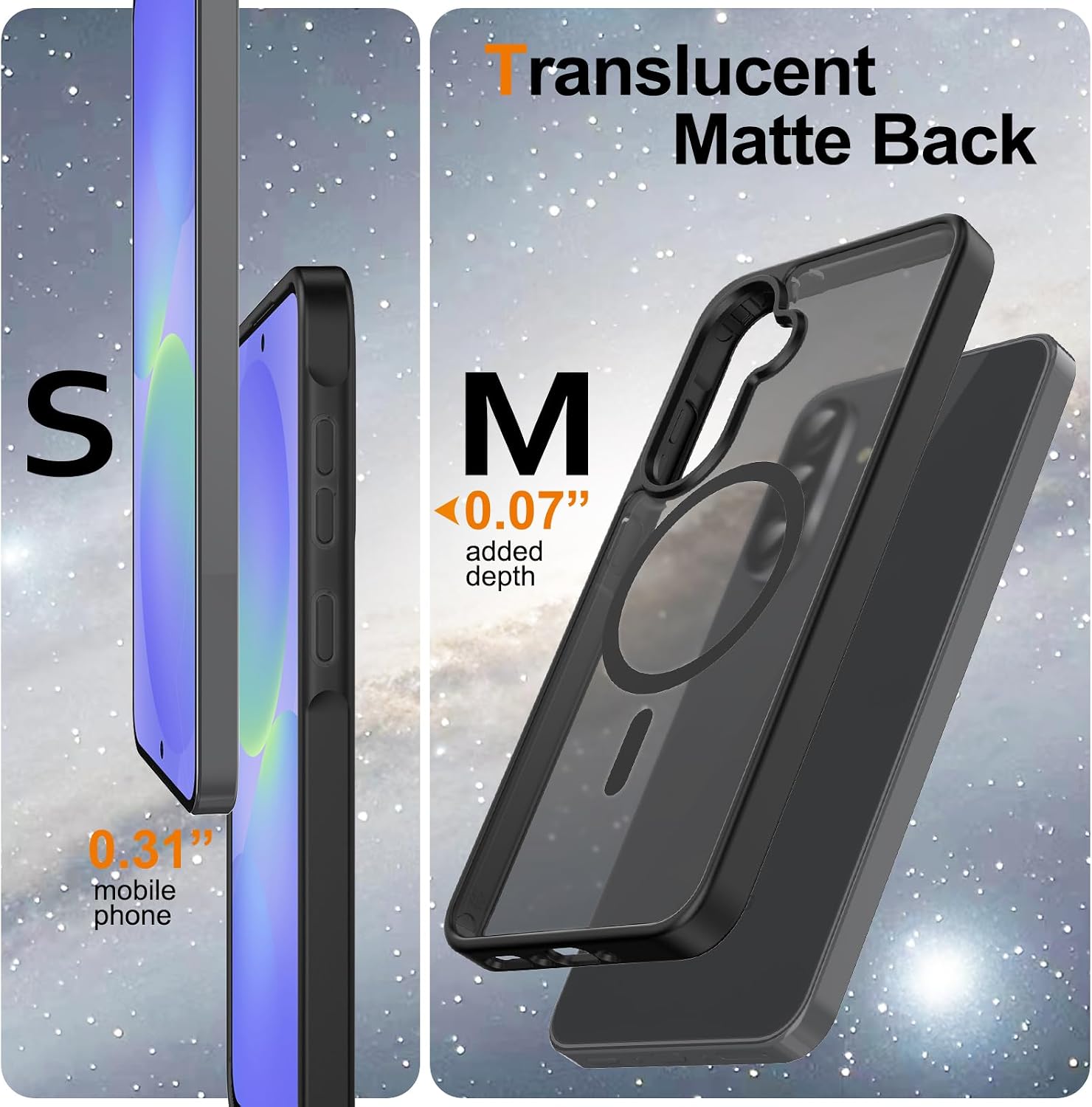 Thumbnail 4 de Ezanmull Galaxy A36 5G Case with MagSafe