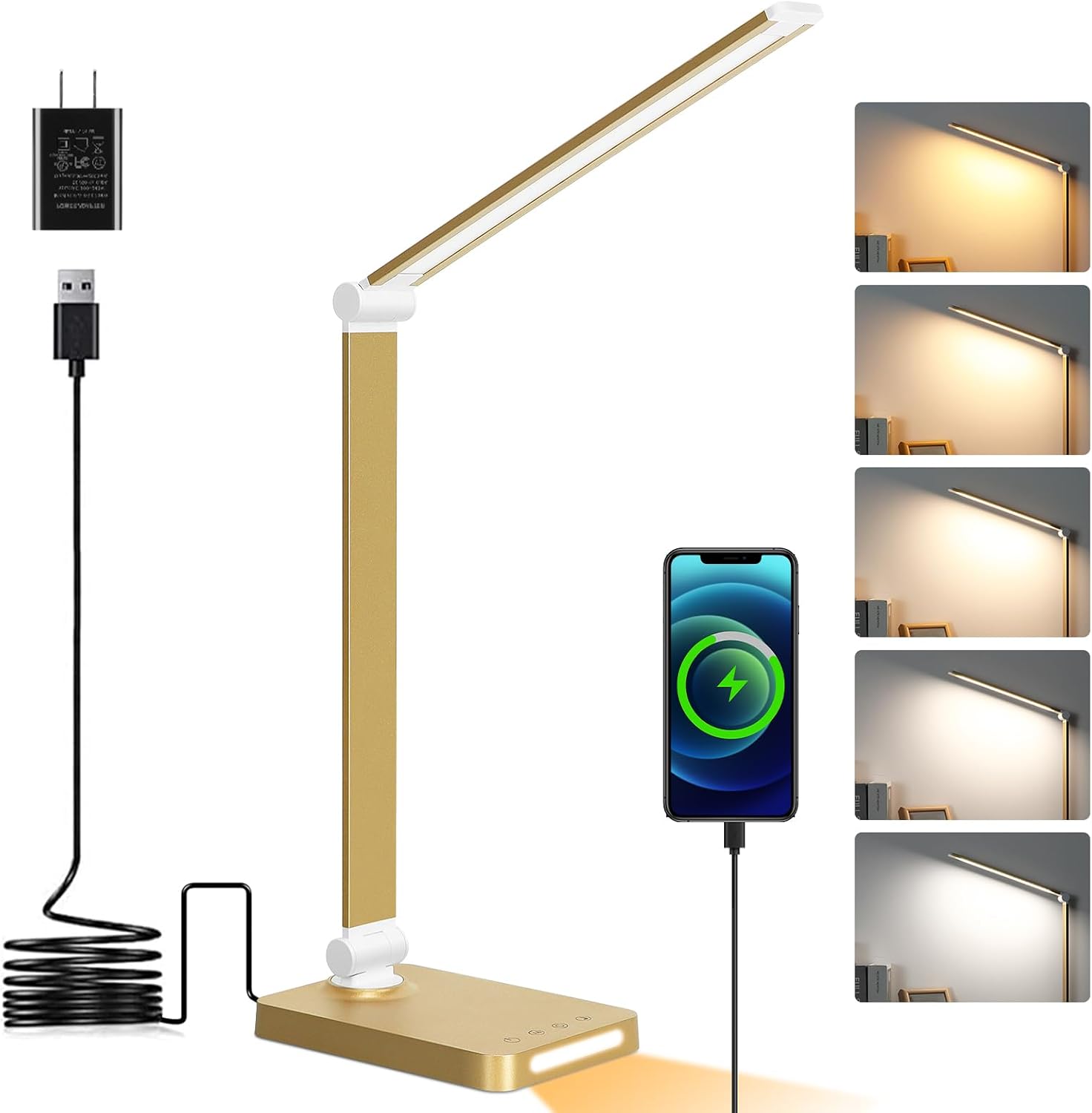 Thumbnail 6 de Dott Arts LED Desk Lamp with USB Ports