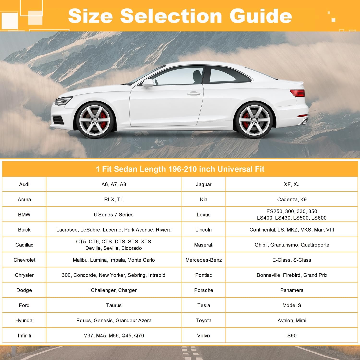 Thumbnail 4 de GUNHYI 16-Layer All-Weather Car Cover for Sedans (Universal Fit)