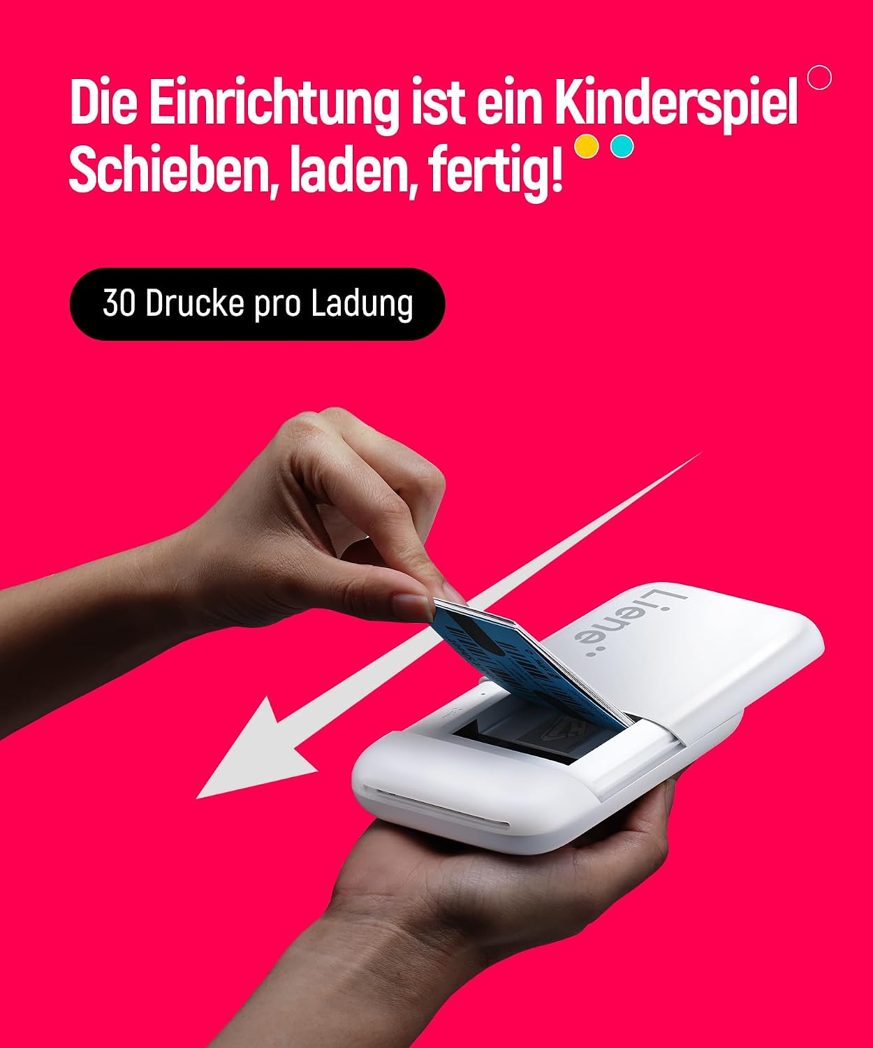 Thumbnail 6 de Liene Pearl K100 Mini Fotodrucker 5×7,6 cm