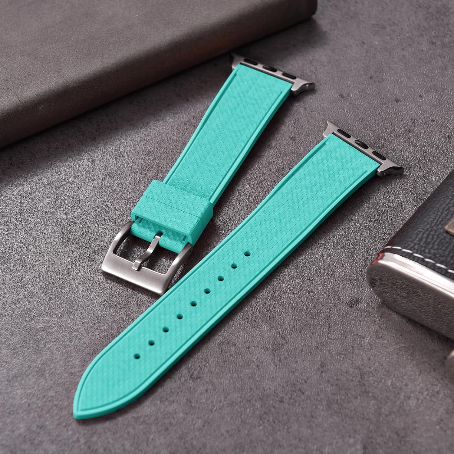 Detalle de PTFULUOS FKM Rubber Watch Band