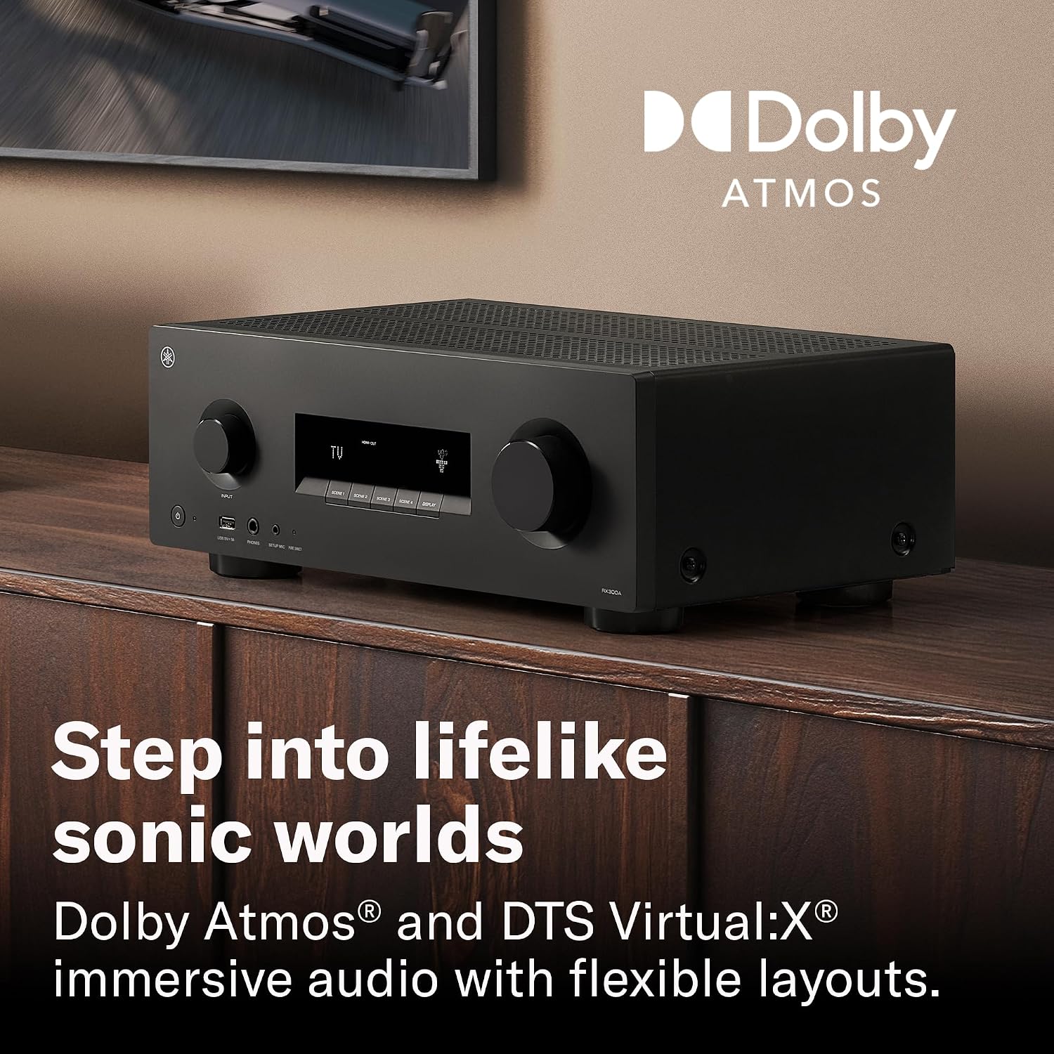 Detalle 2 de Yamaha 5.1-channel home theater system YHT-4970U
