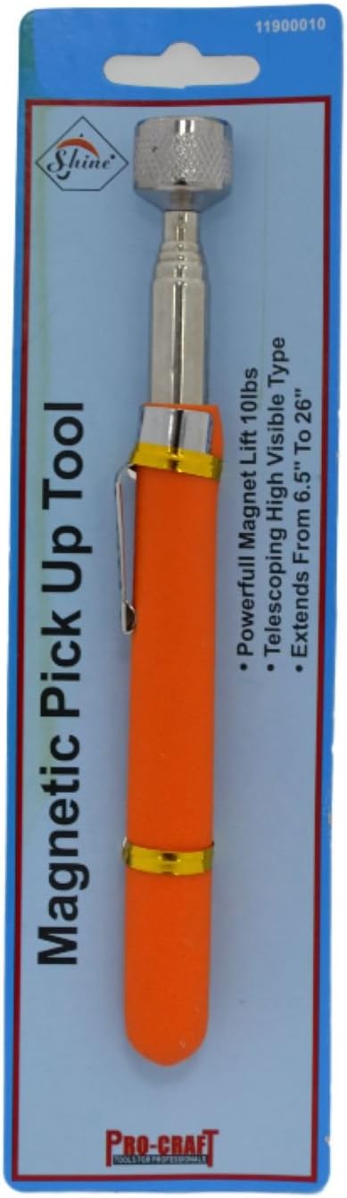 Thumbnail 1 de Shine Outil magnétique 10 lbs téléscopique orange