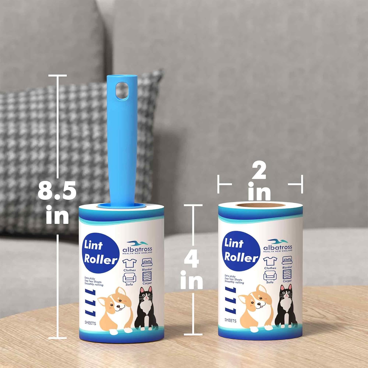 Thumbnail 3 de Lint Rollers for Pet Hair Extra Sticky: 800 Sheets Mega Value Set
