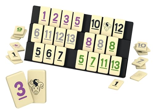 Detalle 1 de Schmidt Spiele 49282 Classic Line MyRummy – Legespiel mit großen Spielsteinen
