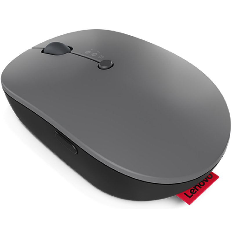Thumbnail 3 de Lenovo Go, ratón inalámbrico multidispositivo de 2400 DPI en gris