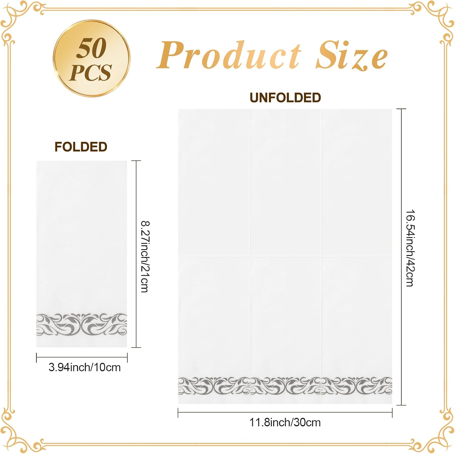 Thumbnail 2 de Goodluck 50 PCS Linen Feel Napkins