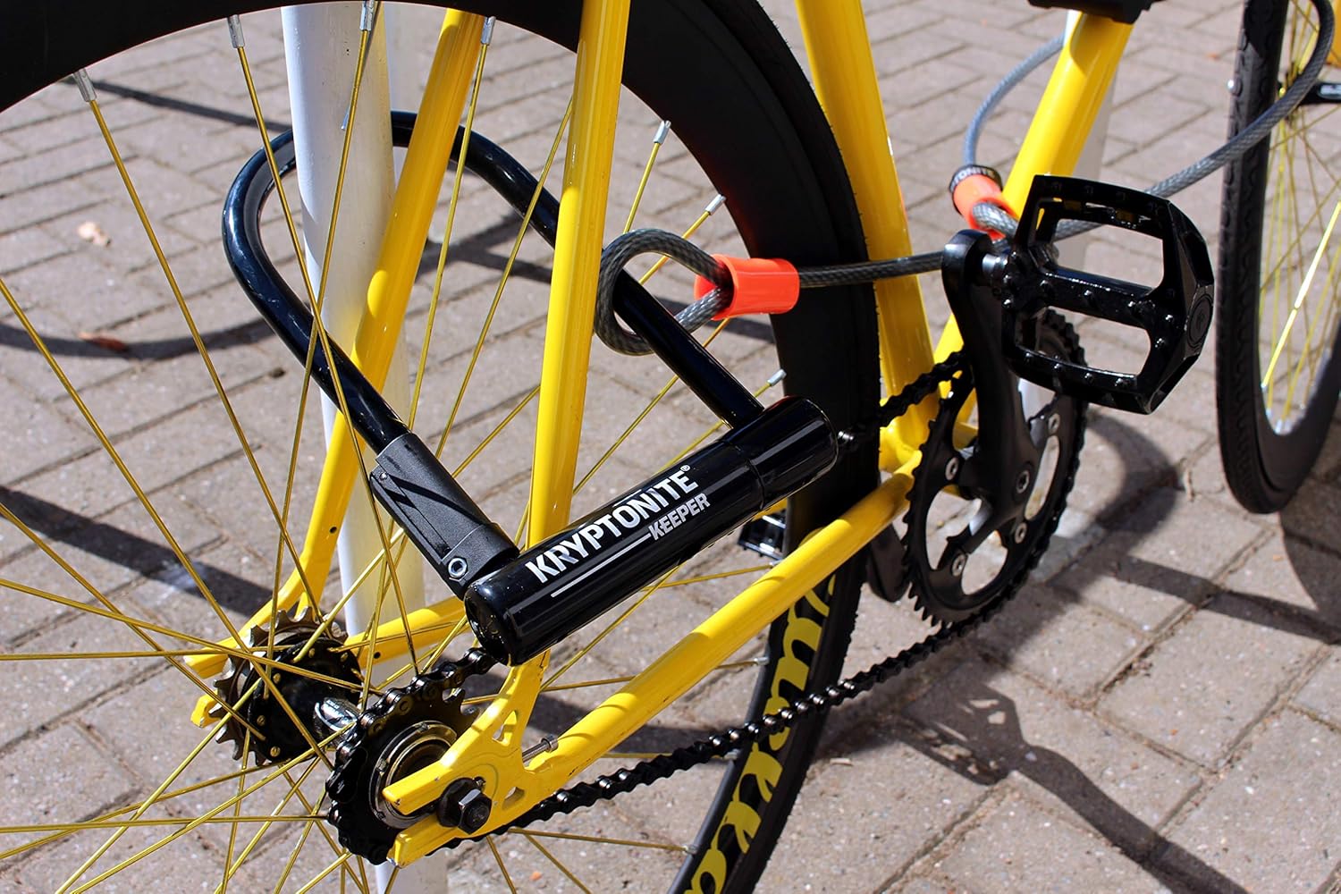 Thumbnail 5 de Kryptonite Keeper Bike U-Lock Standard with 12mm shackle and security cable