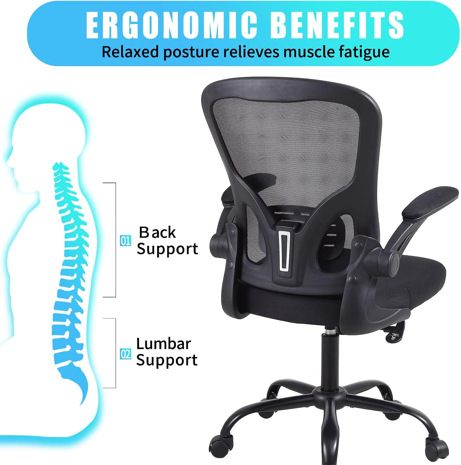 Detalle 1 de Youhauchair Office Chair 250 lbs