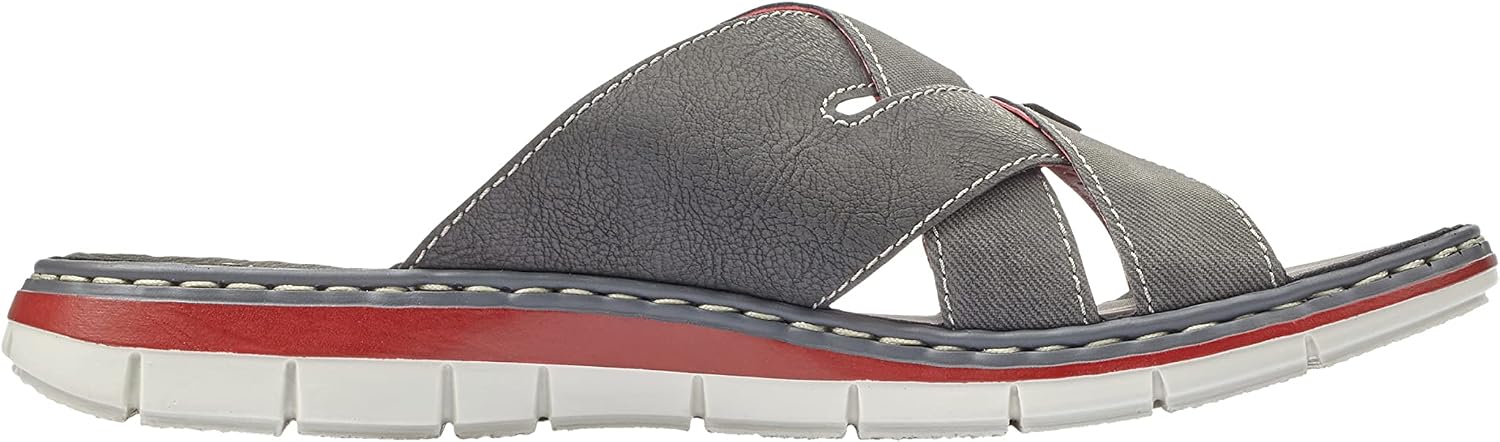Detalle de Rieker 25199 Mules Homme – Frühjahr/Sommer, confort Stitchdown
