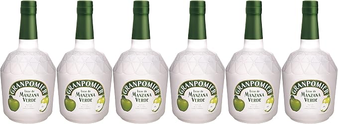 Detalle de Granpomier Licor de Manzana en 6 Botellas 700 ml 🍏