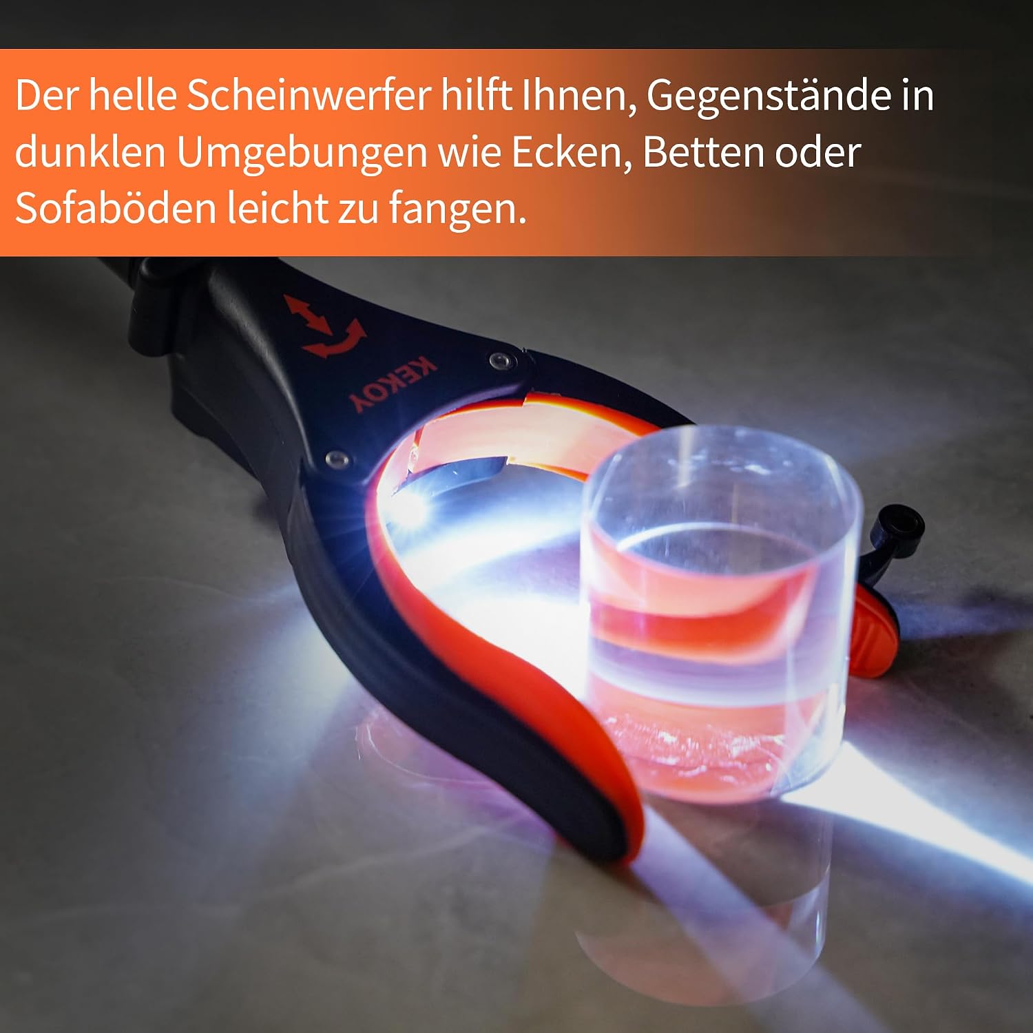 Detalle 2 de Kekoy 112cm Greifer mit Licht für Senioren