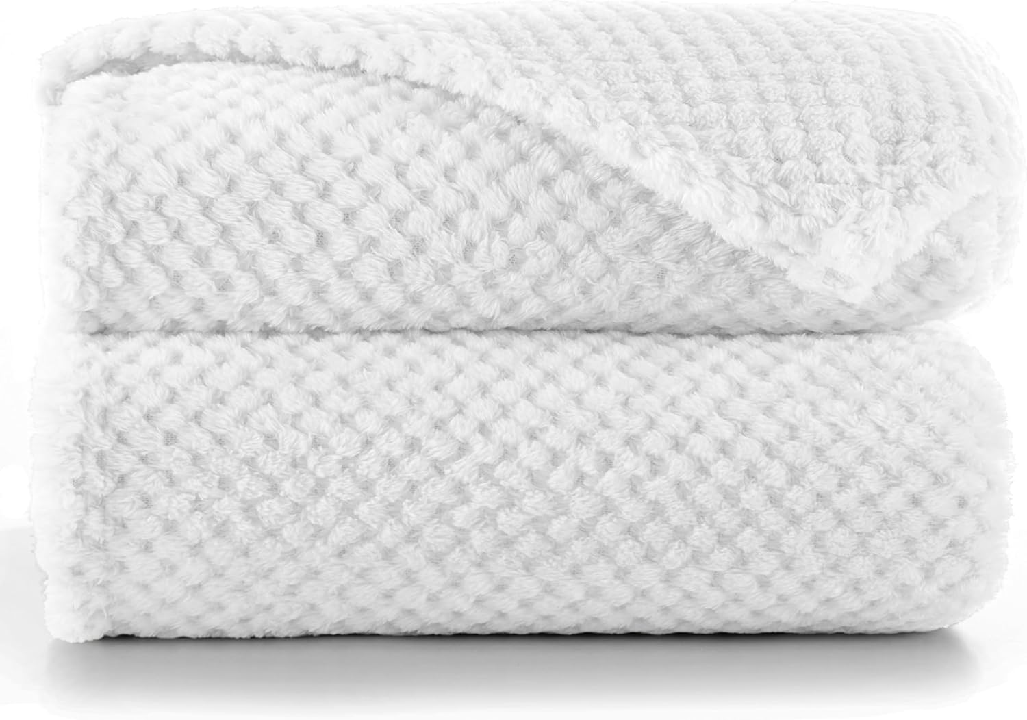 Detalle de DecoKing Couverture Polaire 220 x 240 cm – Plaid Doux en Microfibre