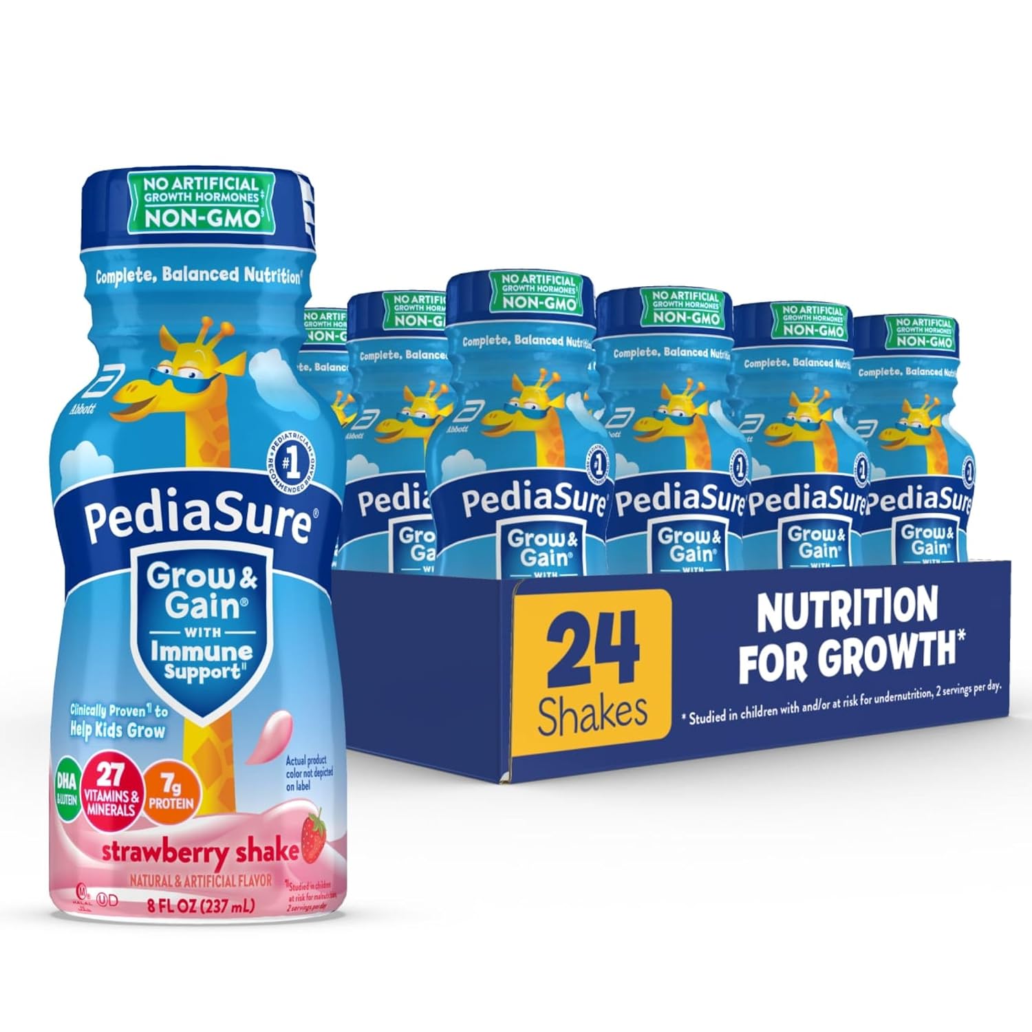 Thumbnail 6 de PediaSure Grow & Gain Kids Nutrition Shake, Chocolate, 7g Protein — 24 Pack