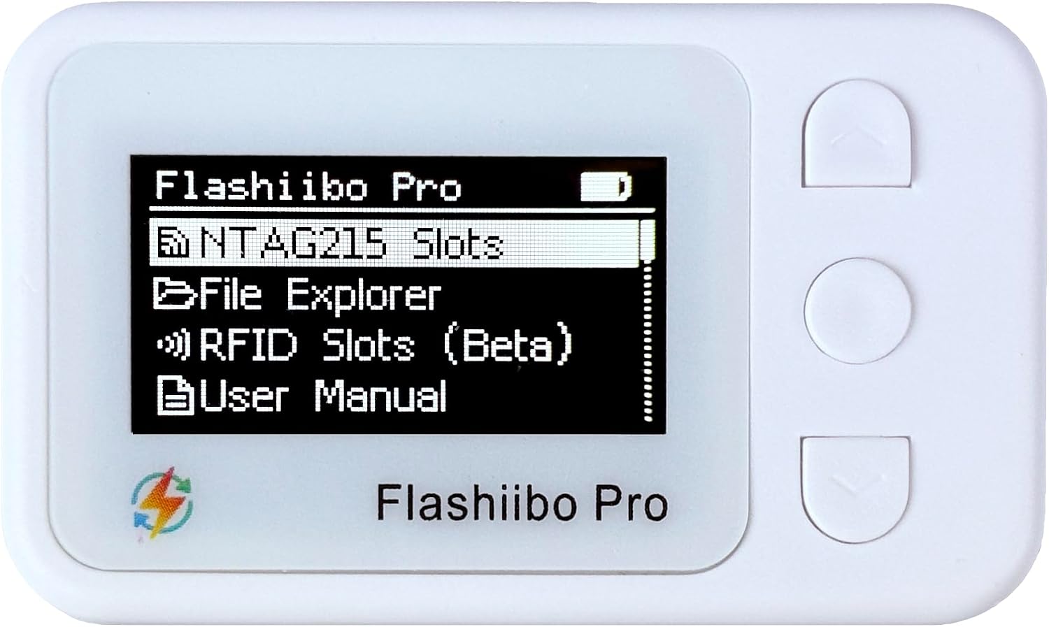 Detalle de Flashiibo FlashiiboOLED NFCタグエミュレーター 1.4インチOLED・3000件以上保存