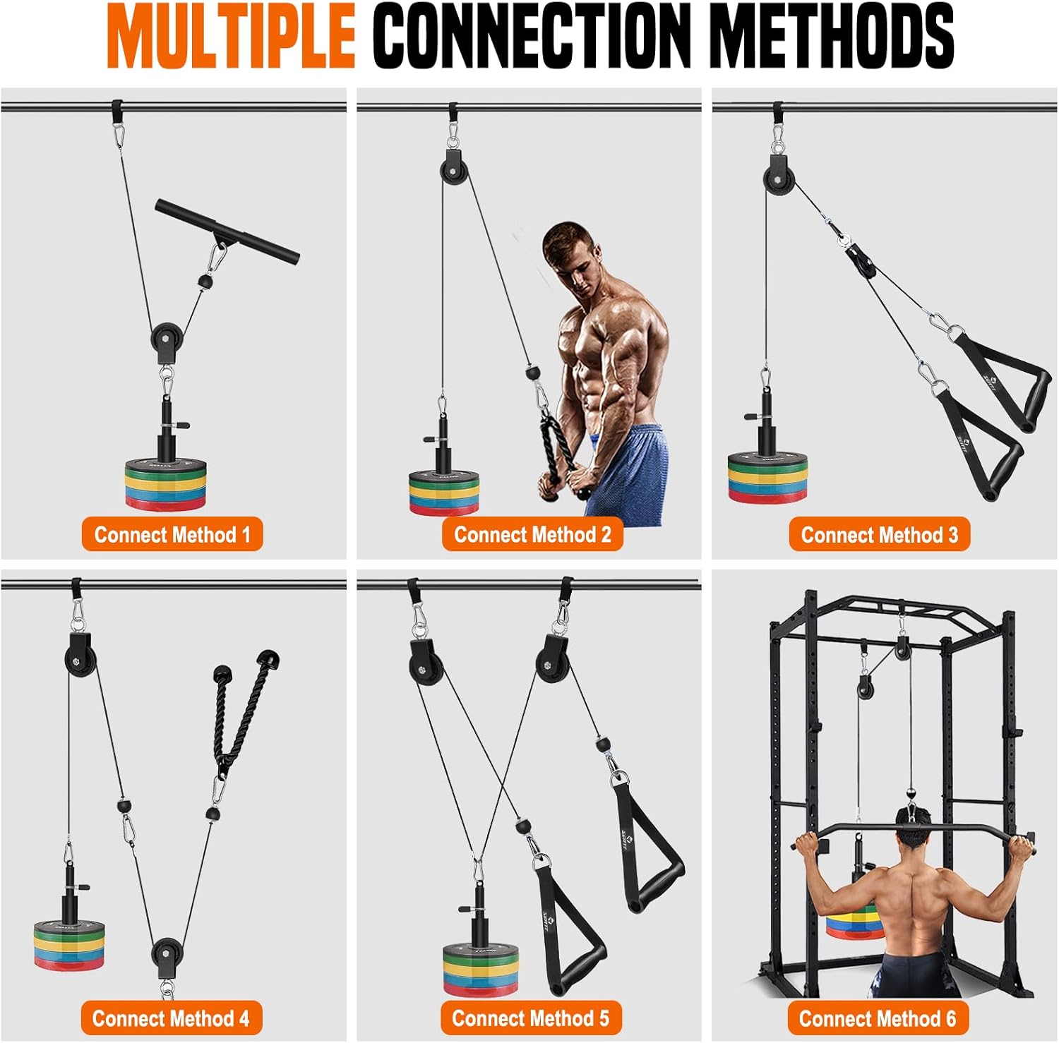 Thumbnail 2 de SERTT Weight Cable Pulley System — Cable Attachment
