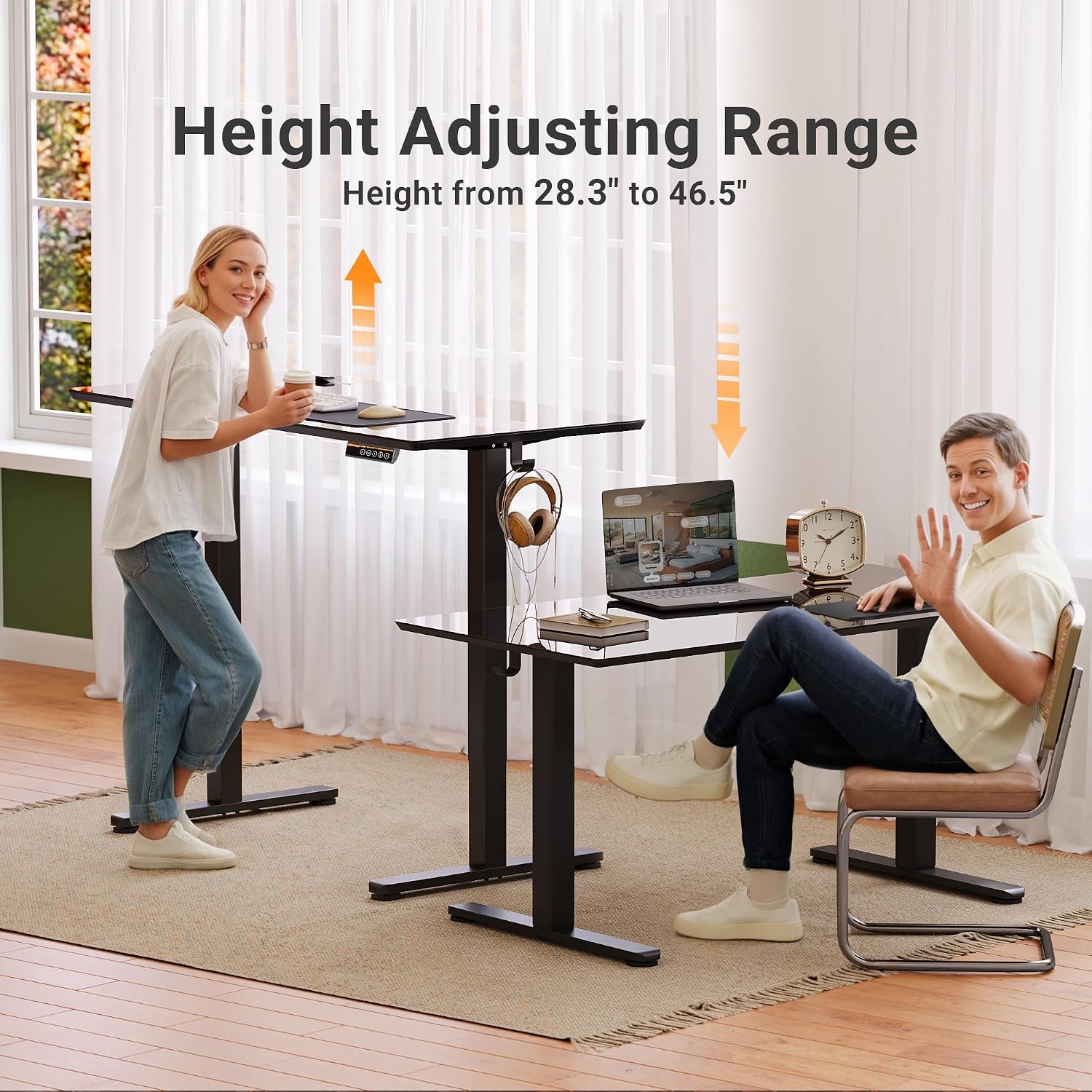 Thumbnail 4 de Claiks Standing Desk, 48 x 24 Inch