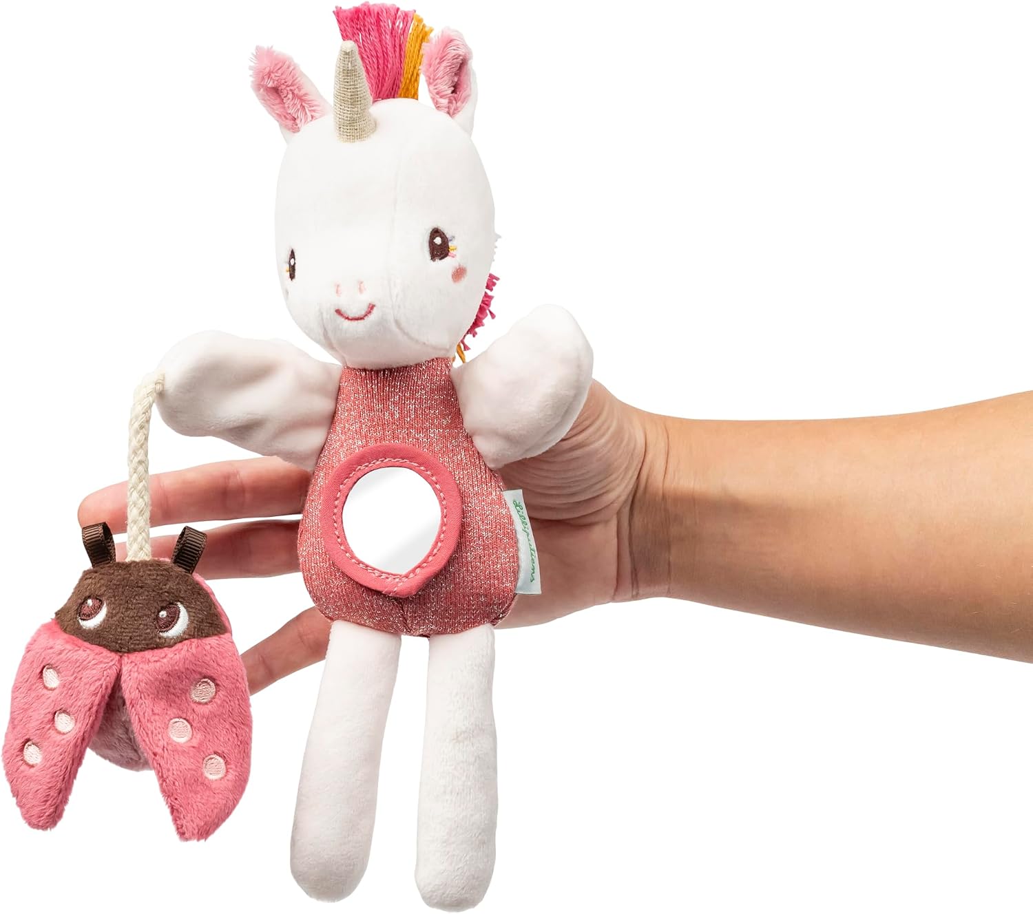 Thumbnail 1 de LILLIPUTIENS Marionnette à Doigts Lena la Licorne – Jouet sensoriel pour bébé dès 6 mois
