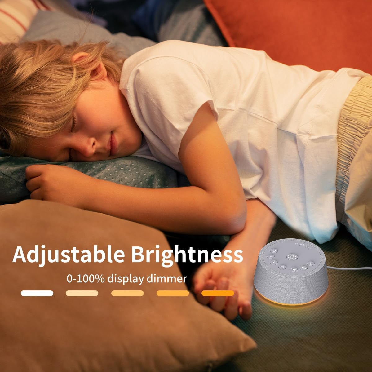Detalle de SoundLegend White Noise Sound Machine with 30 Sounds