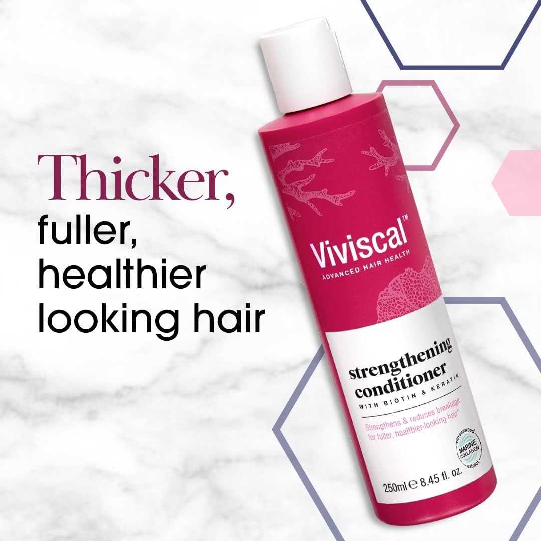 Detalle de Viviscal Strengthening Conditioner: For Naturally Thicker & Fuller Looking Hair (250 ml)