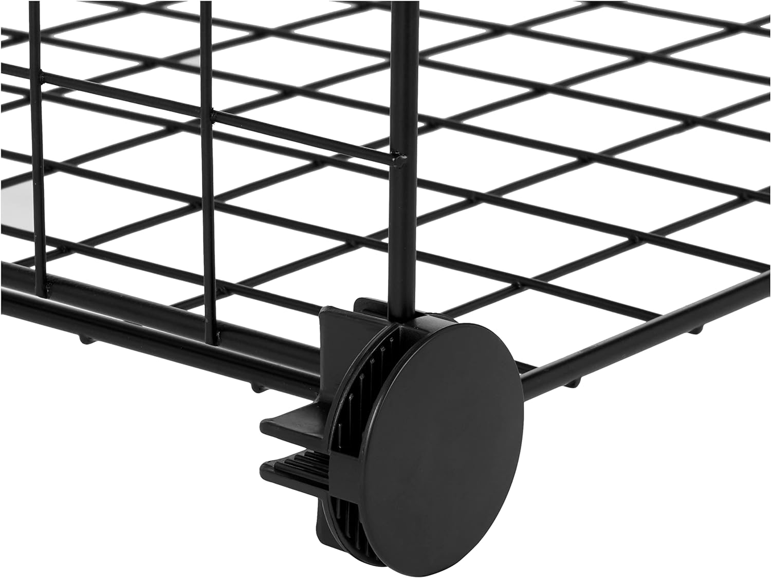 Detalle 2 de Amazon Basics 6‑teil Würfelregal aus Metall Schwarz 77 x 37 x 113 cm