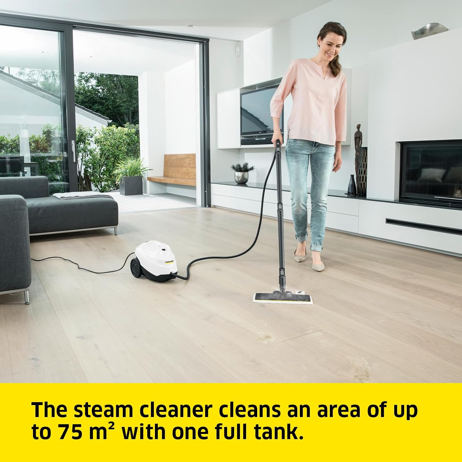 Thumbnail 2 de Kärcher SC 3 EasyFix Steam Cleaner – 1900W, 3.5 bar, 1L, 75m²