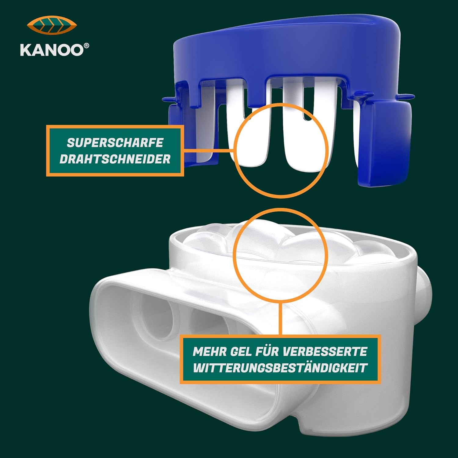 Detalle 2 de Mähroboter Begrenzungskabel Set – Komplettset für alle Marken (250 m Draht, 500 Erdhaken, 20 Kabelverbinder)
