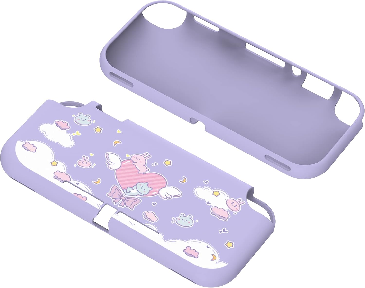 Thumbnail 1 de PlayVital Fantasy Bunny & Bear Custom Protective Case for Nintendo Switch Lite