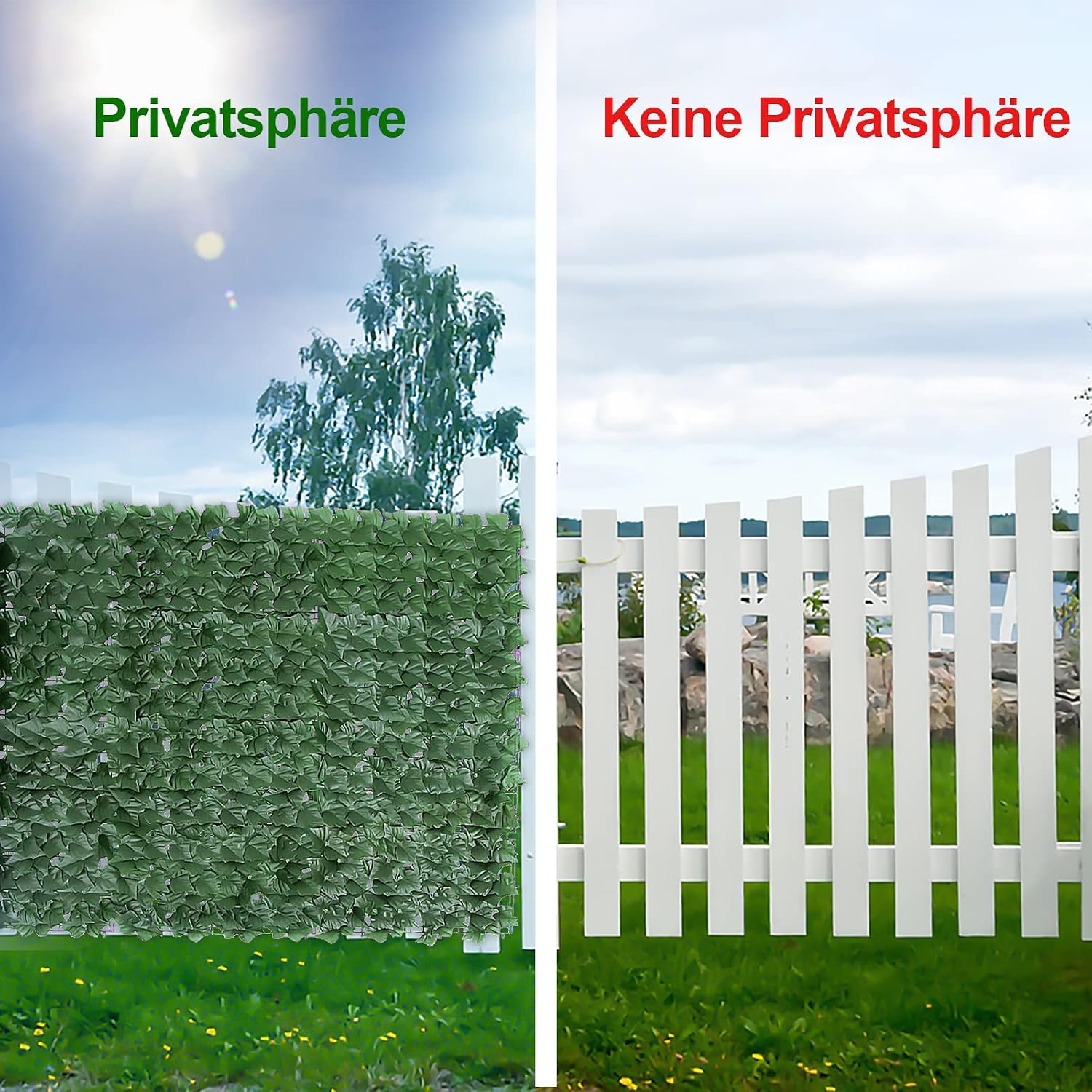 Thumbnail 6 de Künstlicher Efeu Sichtschutz 1x3 m