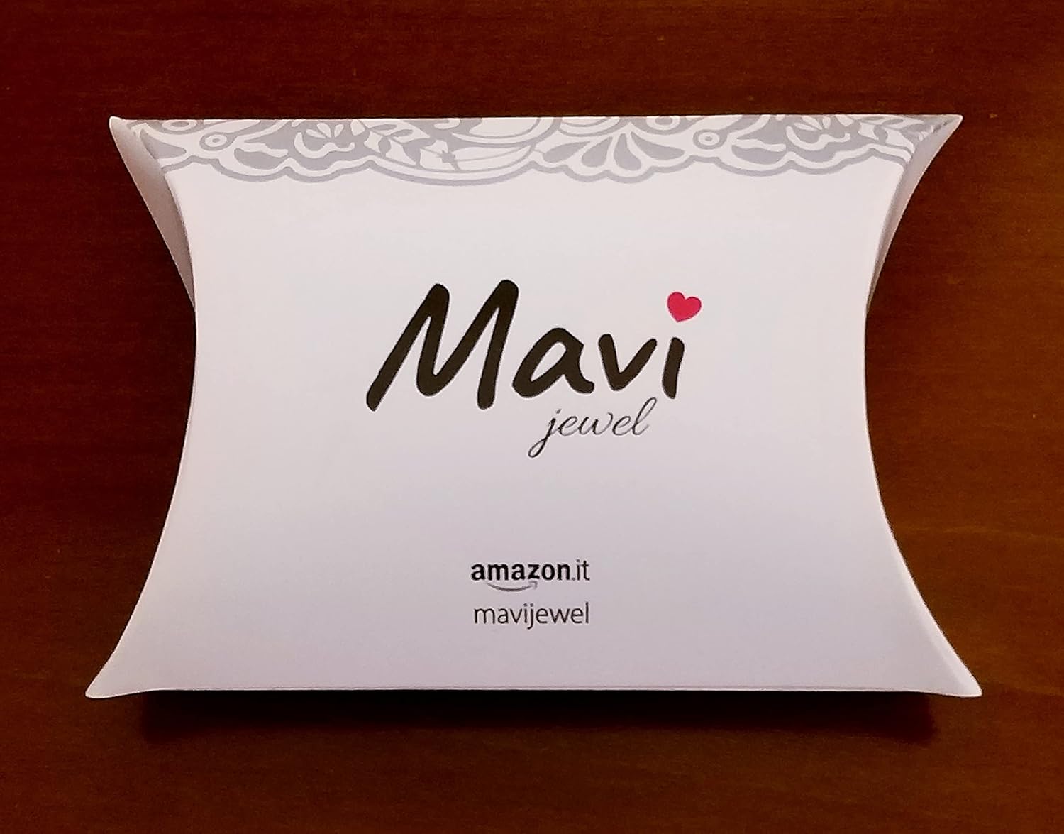 Detalle 2 de Mavi jewel Portachiavi in acciaio con pendente corno portafortuna – spedizione gratis