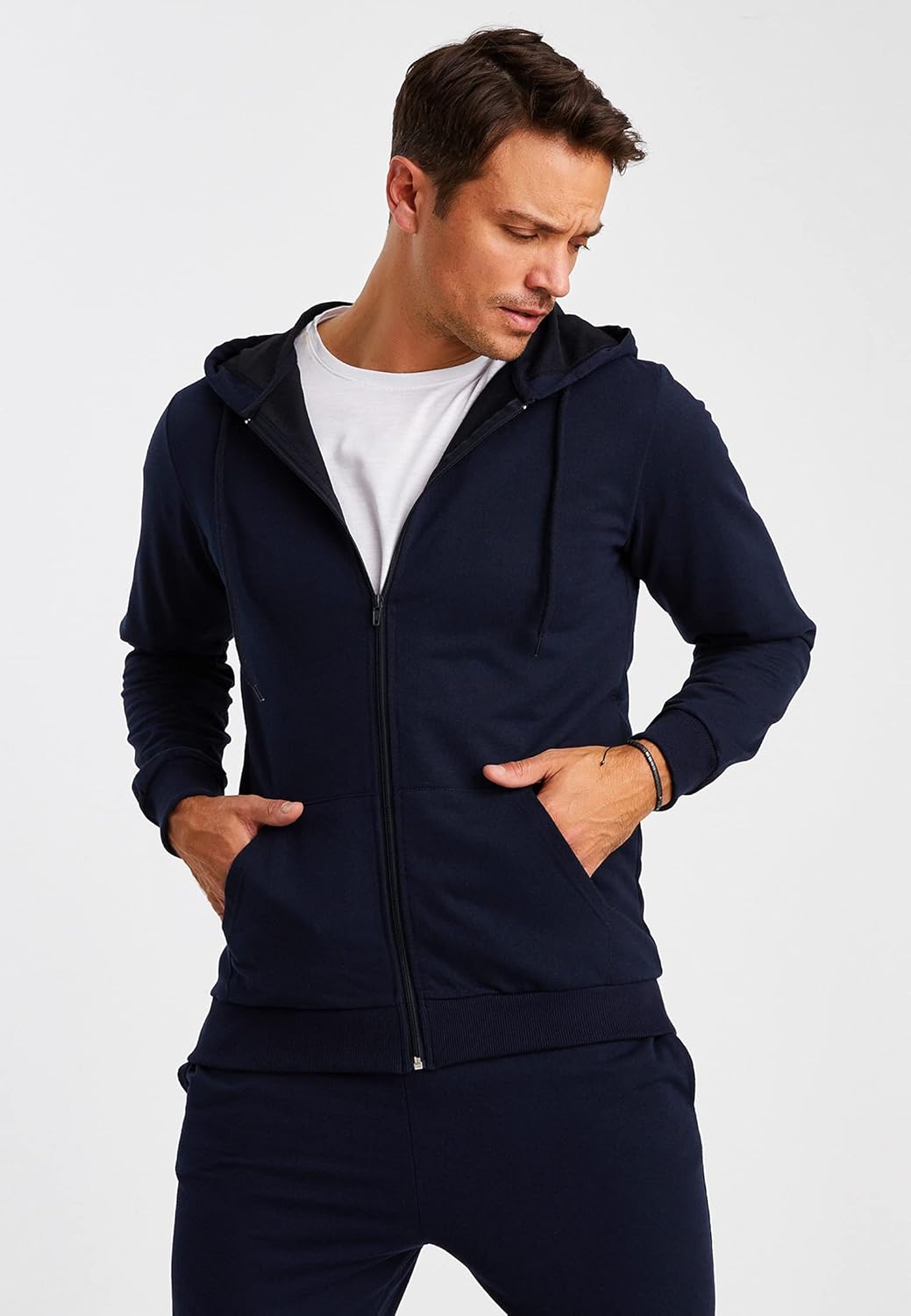 Thumbnail 3 de Björn Swensen survêtement en coton pour homme (veste + pantalon de jogging) Leif ist Live