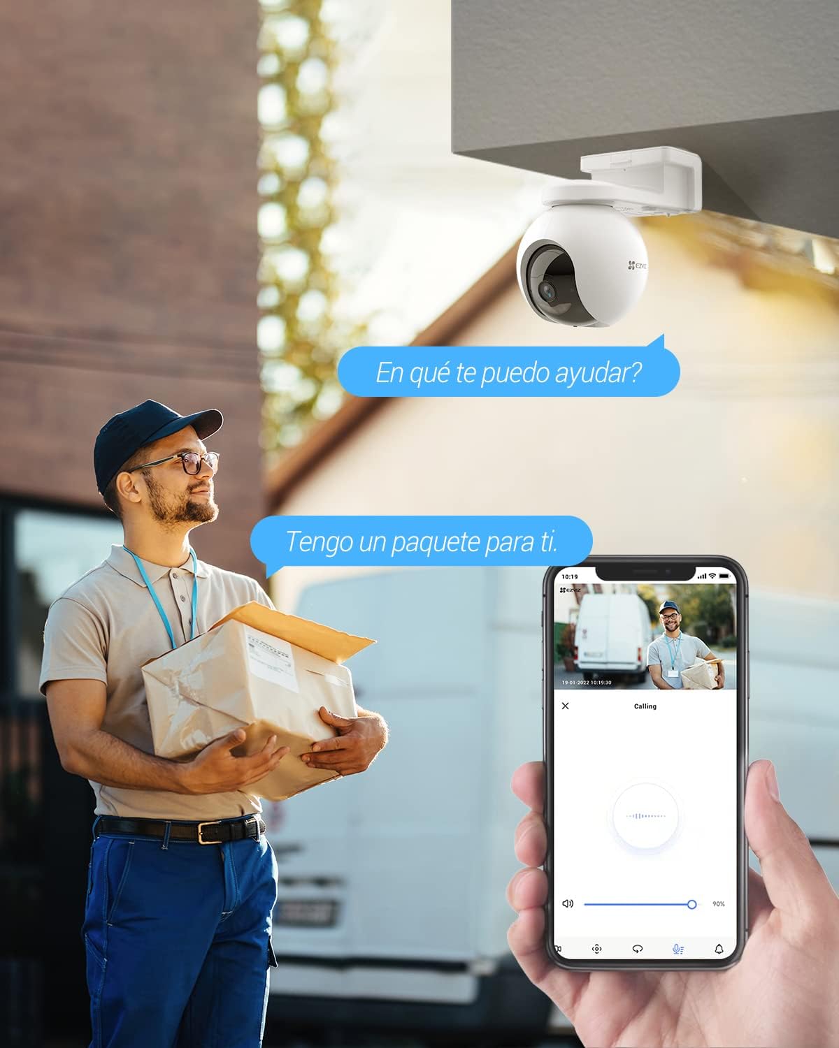 Thumbnail 7 de EZVIZ CB8 Cámara Exterior WiFi 2K, Batería 210 Días, Audio