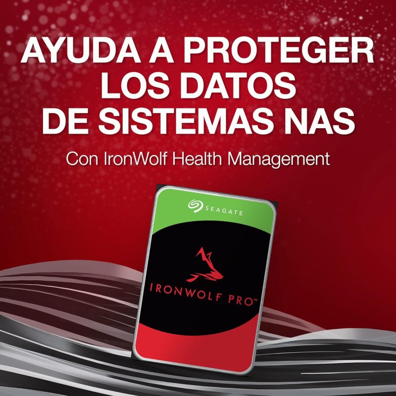 Thumbnail 2 de Seagate IronWolf Pro 4TB SATA 3.5" - Almacenamiento 🖥