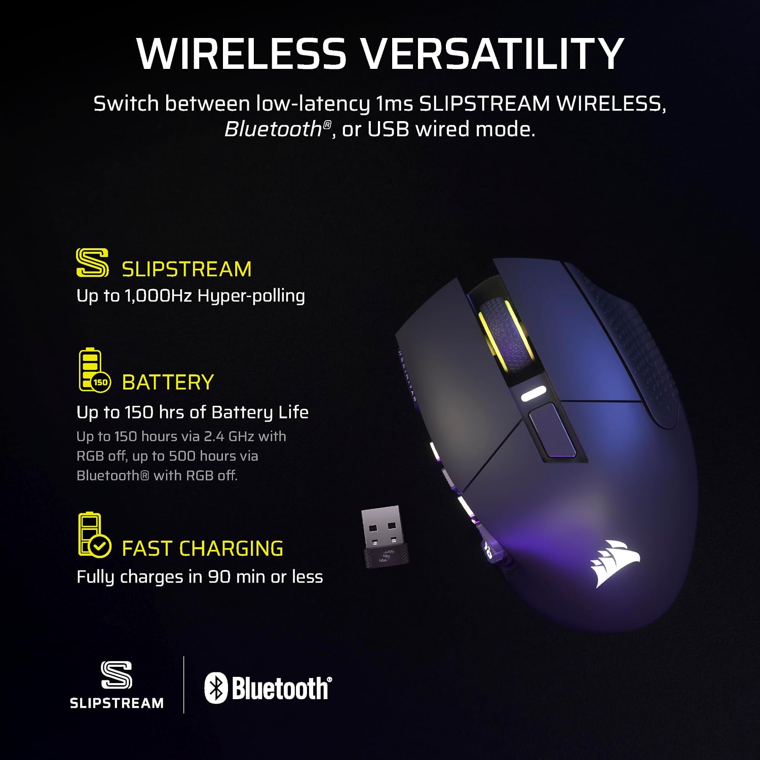Thumbnail 6 de Corsair Scimitar Elite Wireless SE 33,000 DPI gaming mouse