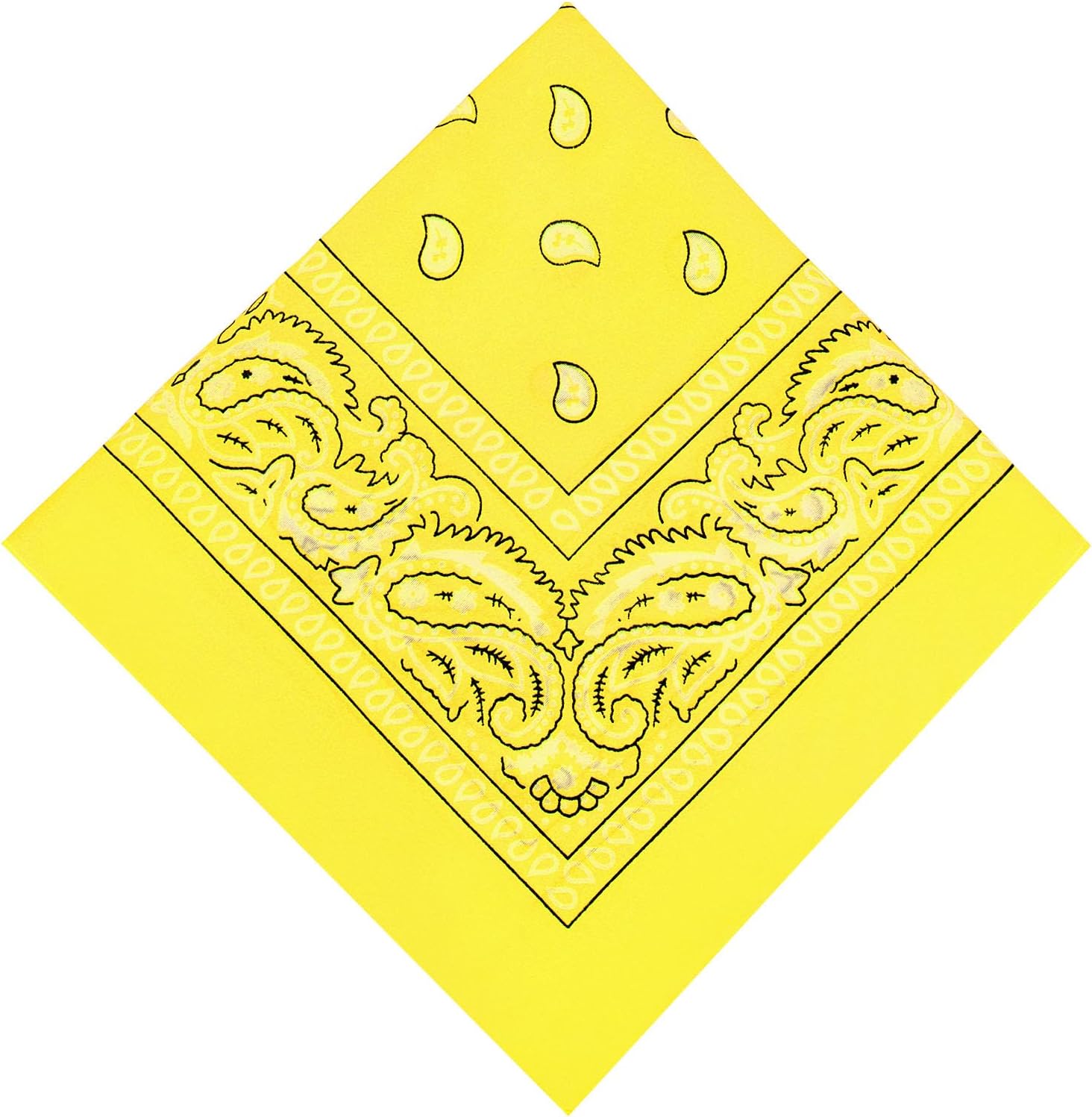 Thumbnail 1 de Aomig Set di 12 Bandane Colorate Multicolori 55x55 cm – Fazzoletti versatili per testa, collo, polso e cravatta