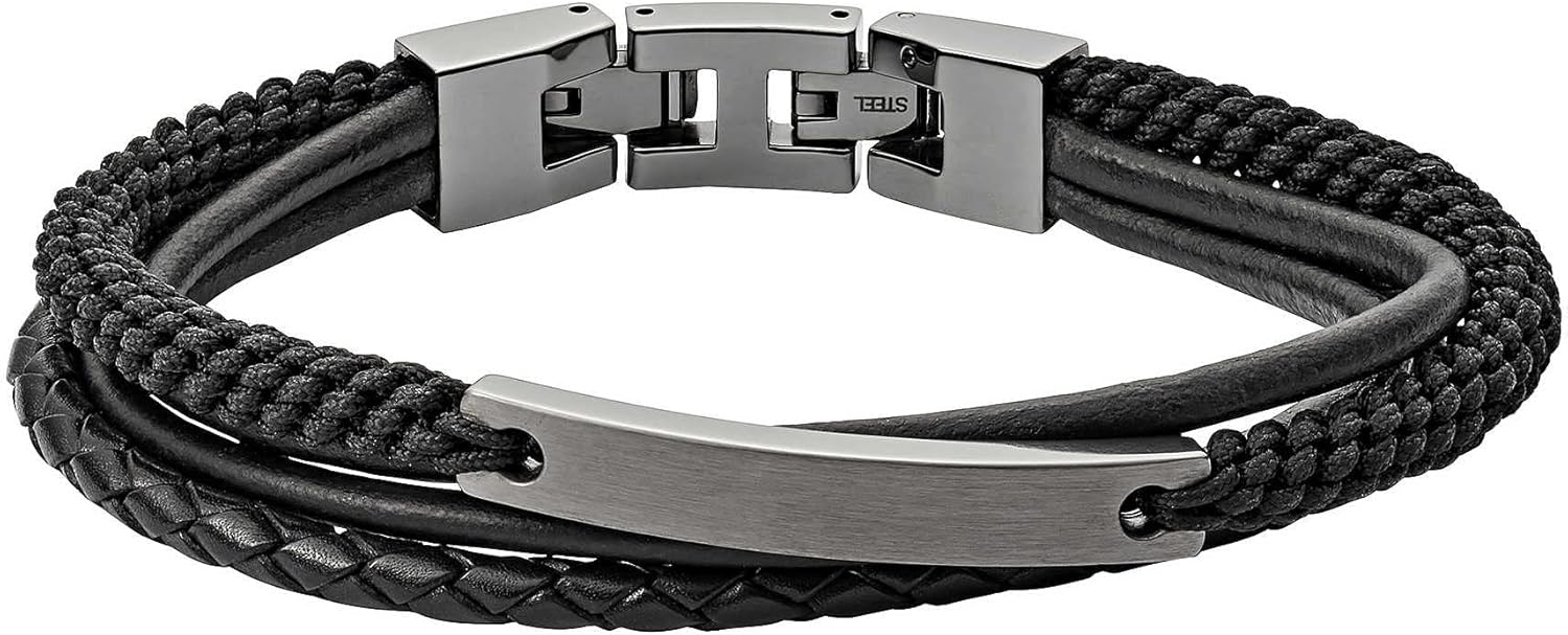 Detalle 1 de Fossil Pulsera hombre moda longitud 180-195 mm