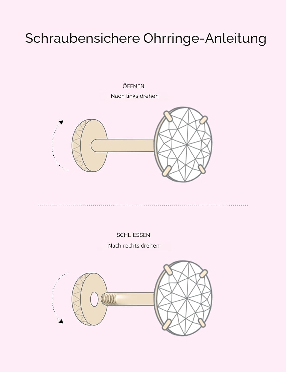 Thumbnail 4 de limerencia Titan Ohrstecker G23 mit 5 mm