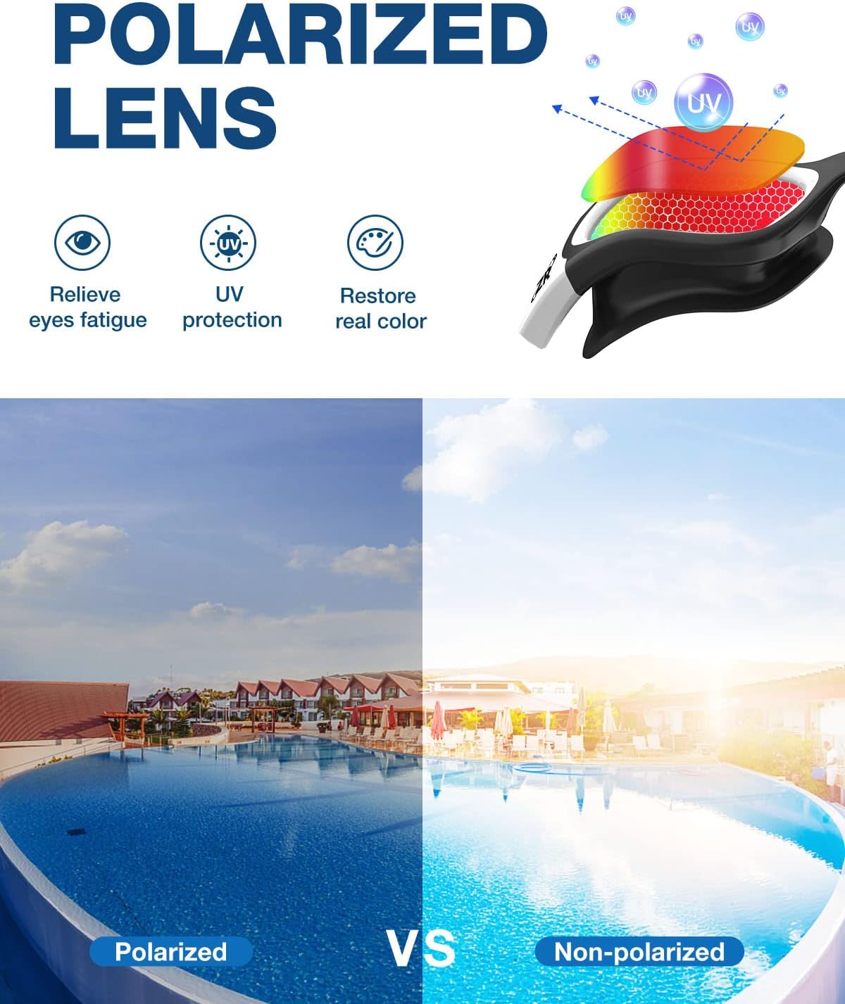 Detalle 2 de ZIONOR Swim Goggles G1