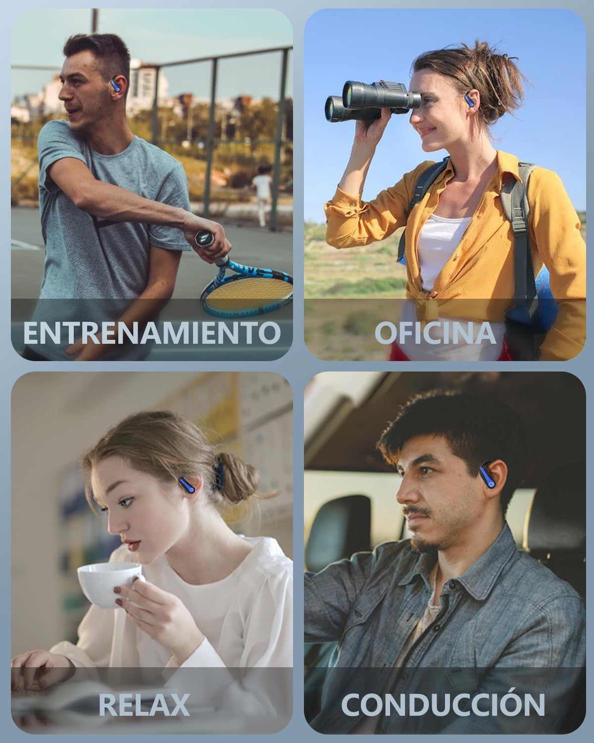 Thumbnail 6 de Paekole Auriculares Open Ear Bluetooth 5.3