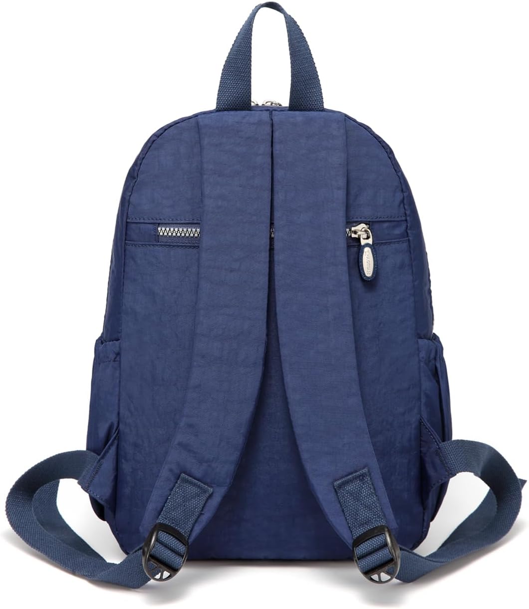 Detalle de AOTIAN Women’s Lightweight Sturdy Nylon Handy Backpack (9 L) – Blue