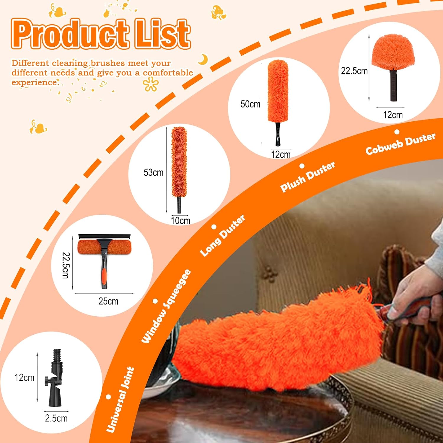 Thumbnail 1 de LAANPOLE 6m Feather Duster Kit
