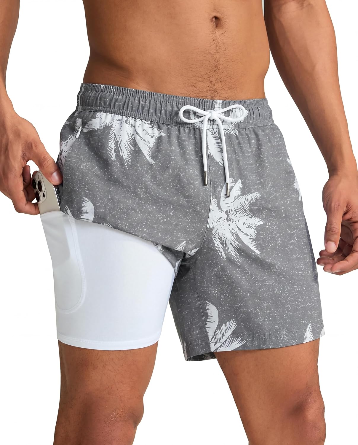 Detalle de maamgic Men's Swim Trunks, 5-Inch